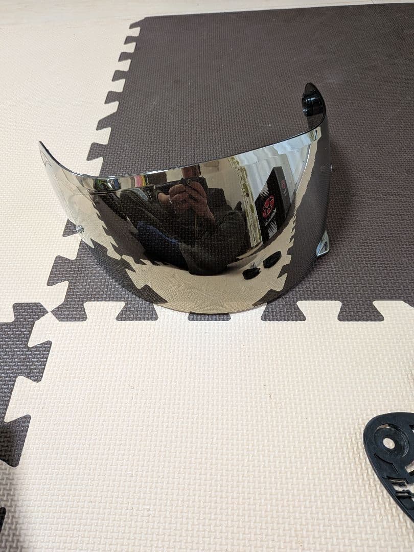 Kabuto フルフェイスヘルメット ブラック/グリーン　KAMUI