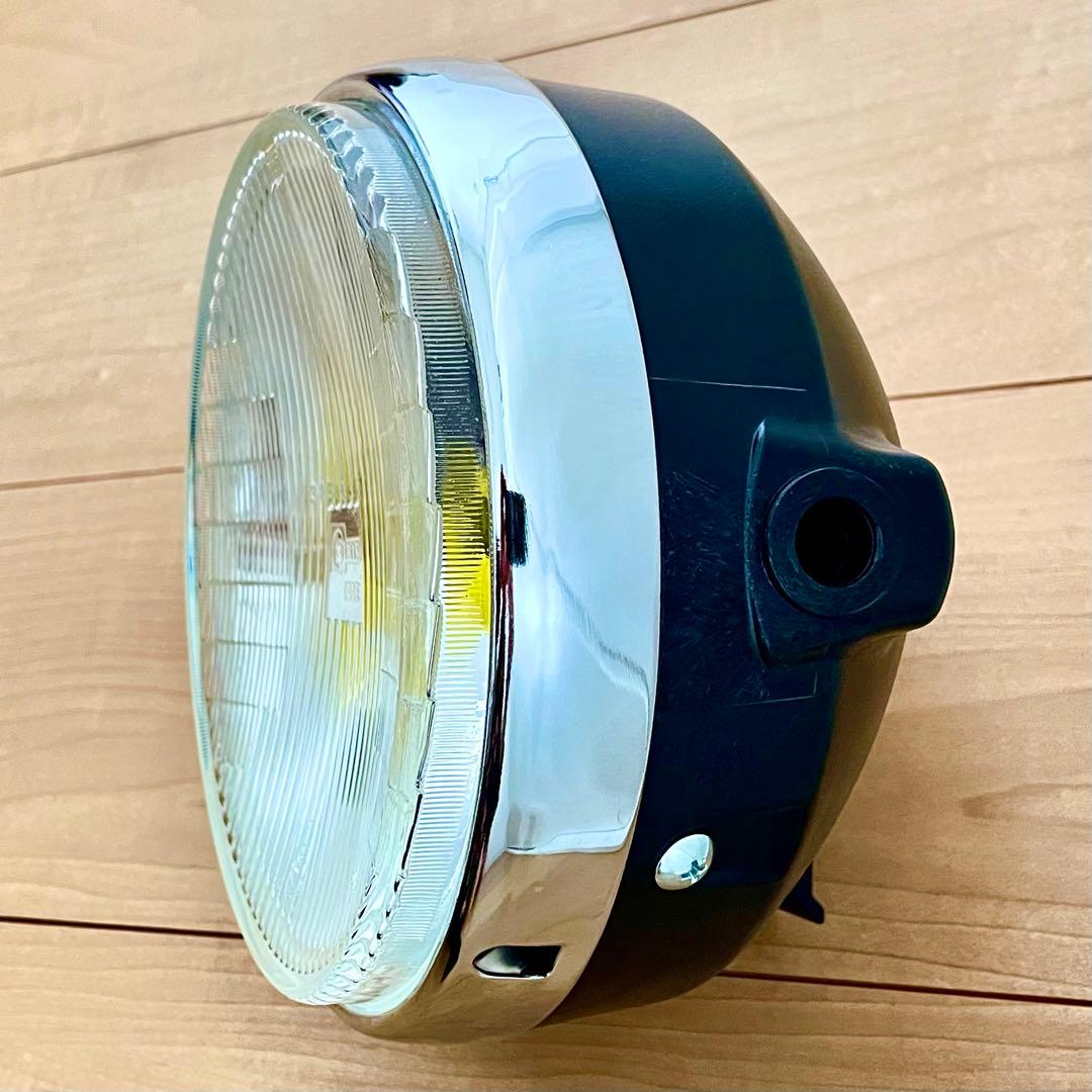極美品 シビエ 凹み ヘッドライト 当時物 CIBIE
