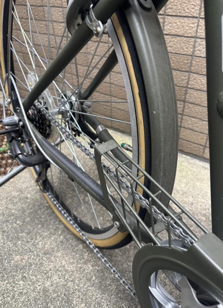 BRIDGESTONE　MARKROSA7s 前カゴつき【京都市中京区引取限定】