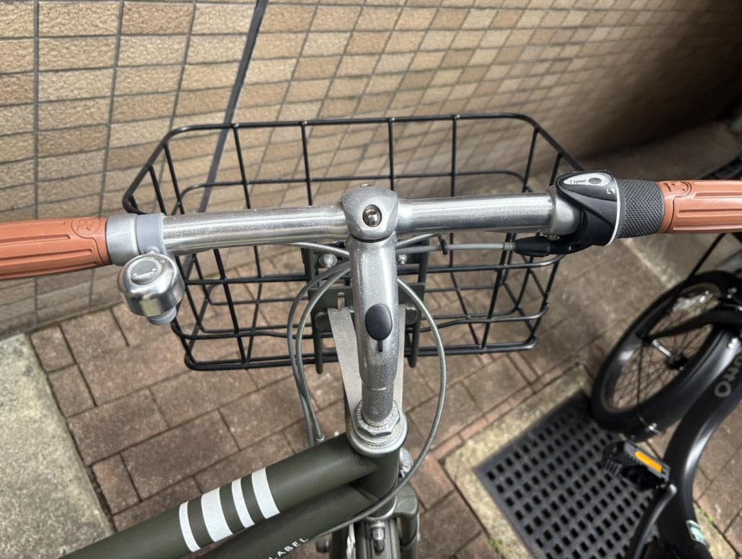 BRIDGESTONE　MARKROSA7s 前カゴつき【京都市中京区引取限定】