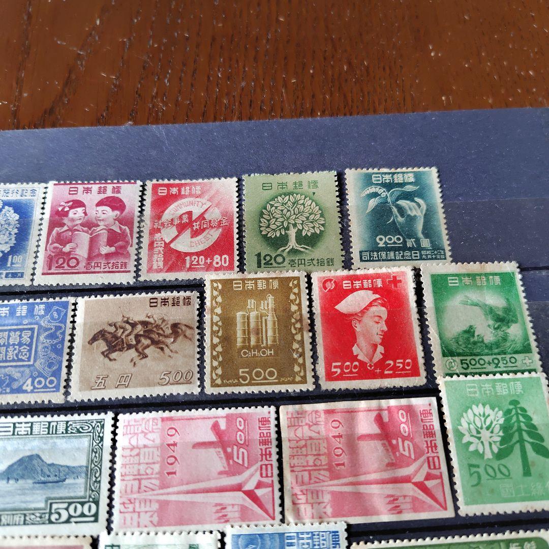 銭単位切手 (レア入) 大正時代~戦後まで 記念切手のみ特大セット86種