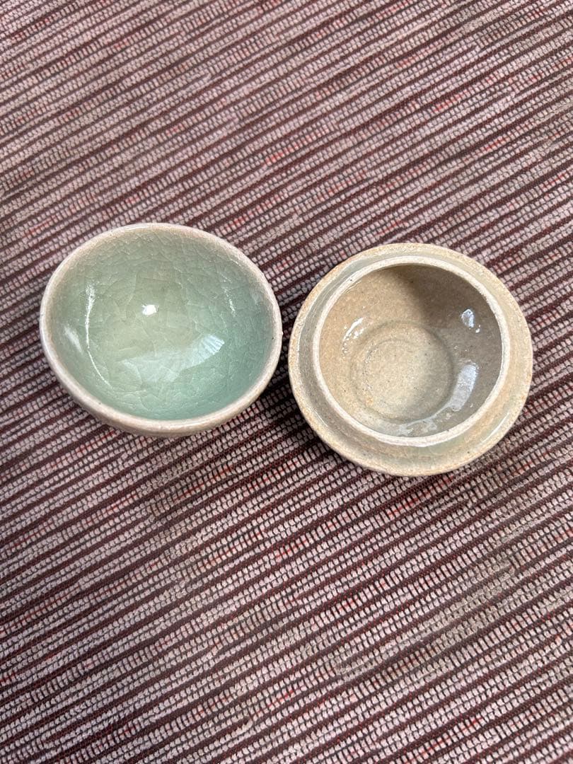 相馬駒焼 14代田代法橋 香合 茶道 茶道具