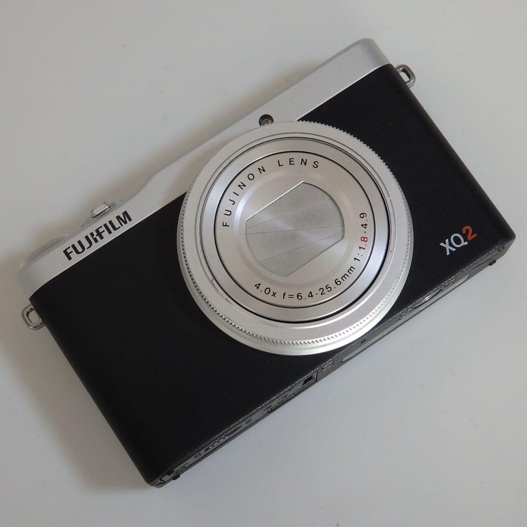 動作確認済　美品　FUJIFILM XQ2 シルバー　フジフイルム