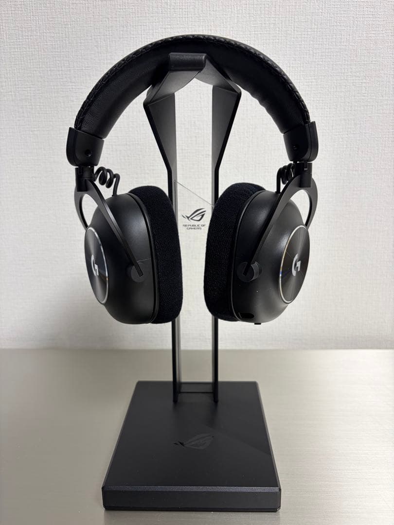 ロジクール ヘッドセット、ASUS ヘッドセットスタンド セット