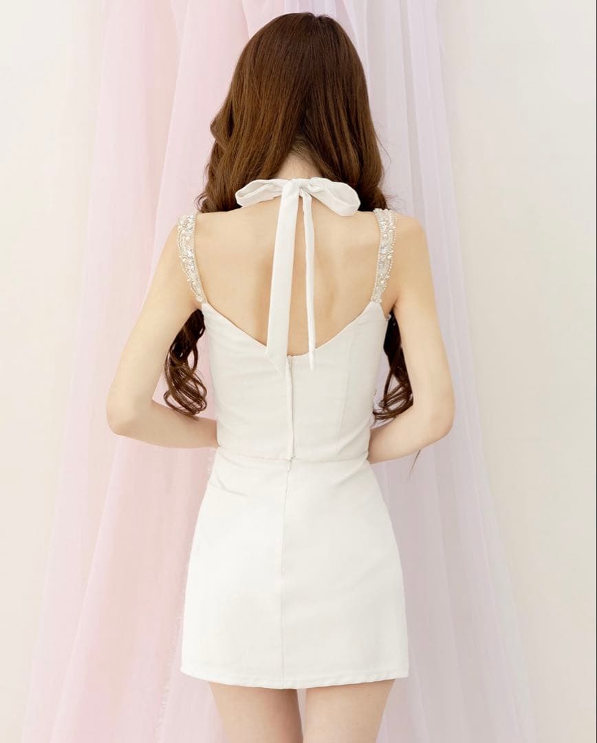 【ANGEL R/エンジェルアール】ホルターネック/ セパレート キャバドレス