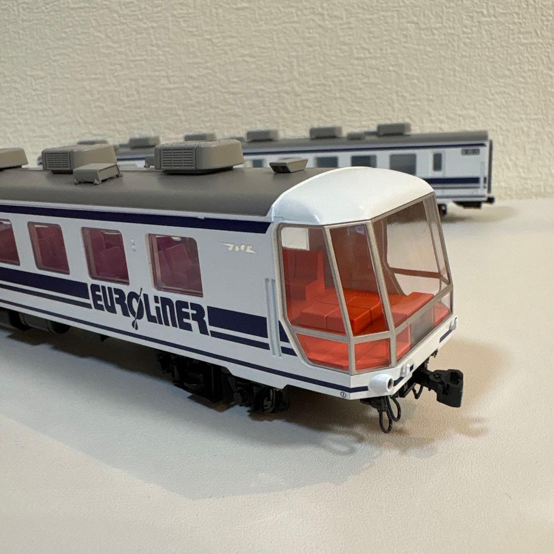 トラムウェイ HOゲージ ユーロライナー 基本セット＋増結セット