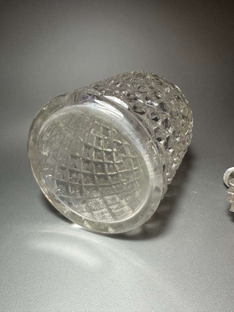 江戸切子　デキャンタ　江戸ガラス　桐箱