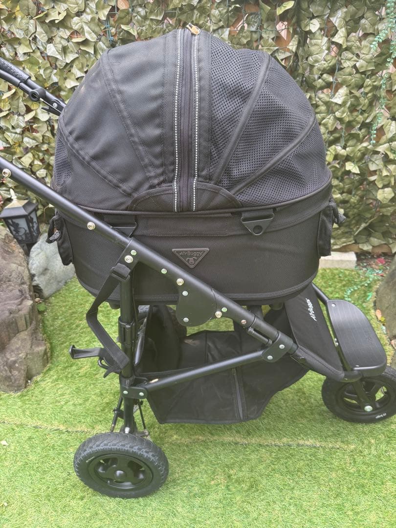 AirBuggy ペットカート ブラック　ドーム2 SM