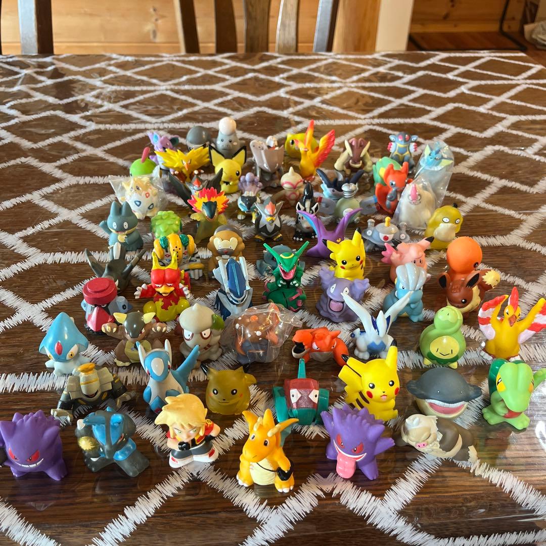 ポケモンキッズ 指人形 まとめ売り クリア など 数100体以上 レア
