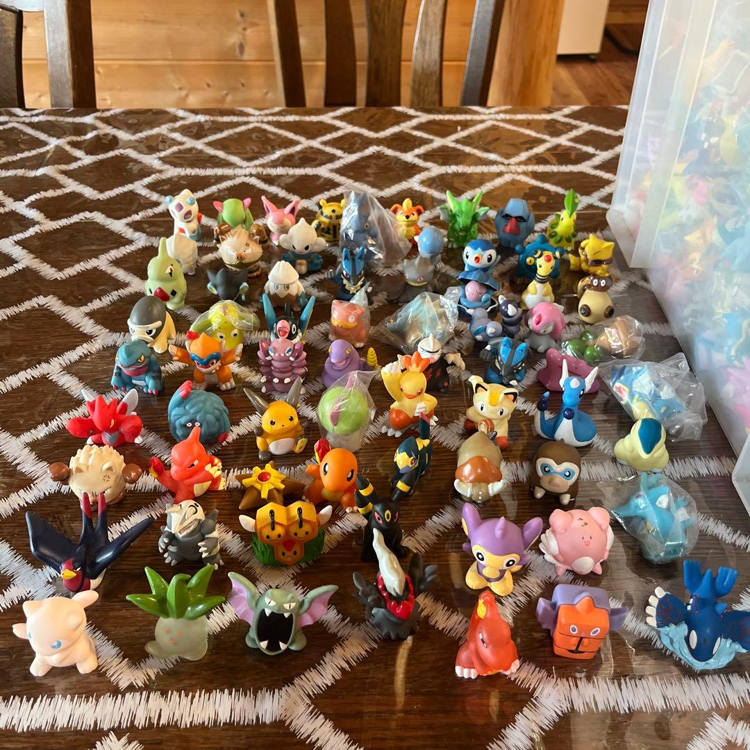 ポケモンキッズ 指人形 まとめ売り クリア など 数100体以上 レア