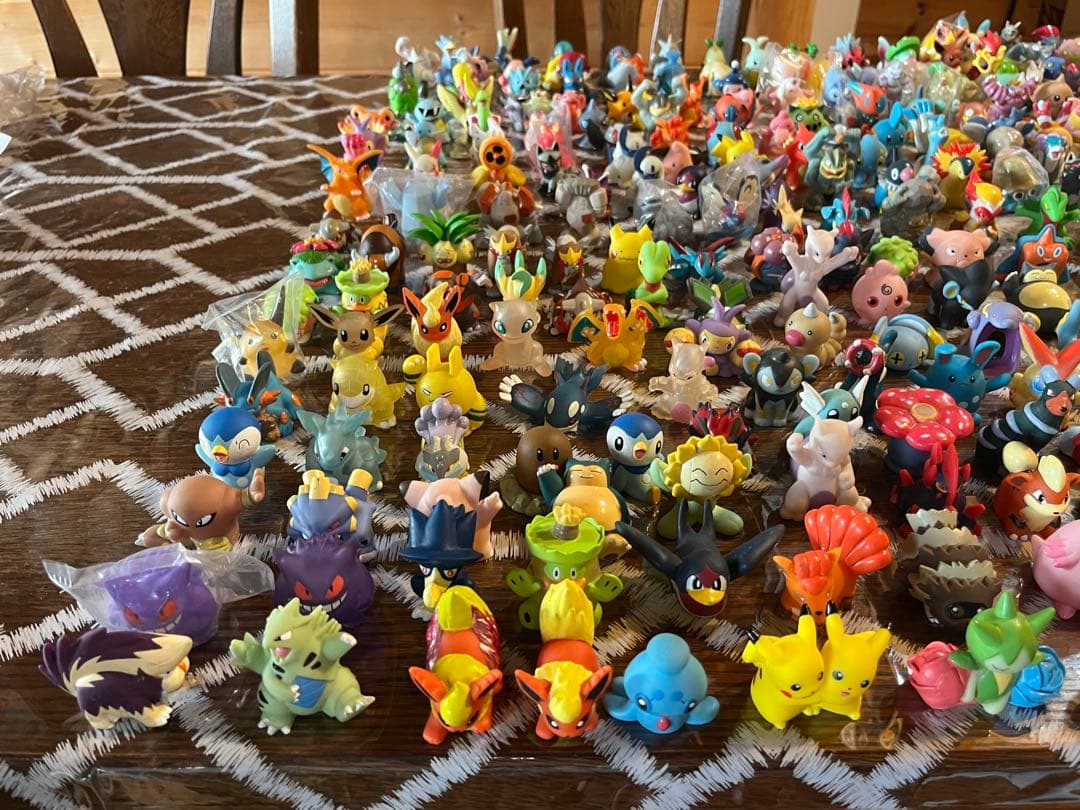 ポケモンキッズ 指人形 まとめ売り クリア など 数100体以上 レア