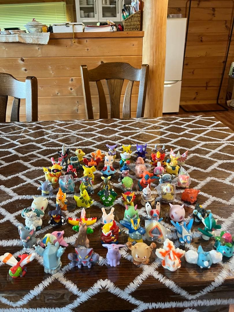 ポケモンキッズ 指人形 まとめ売り クリア など 数100体以上 レア