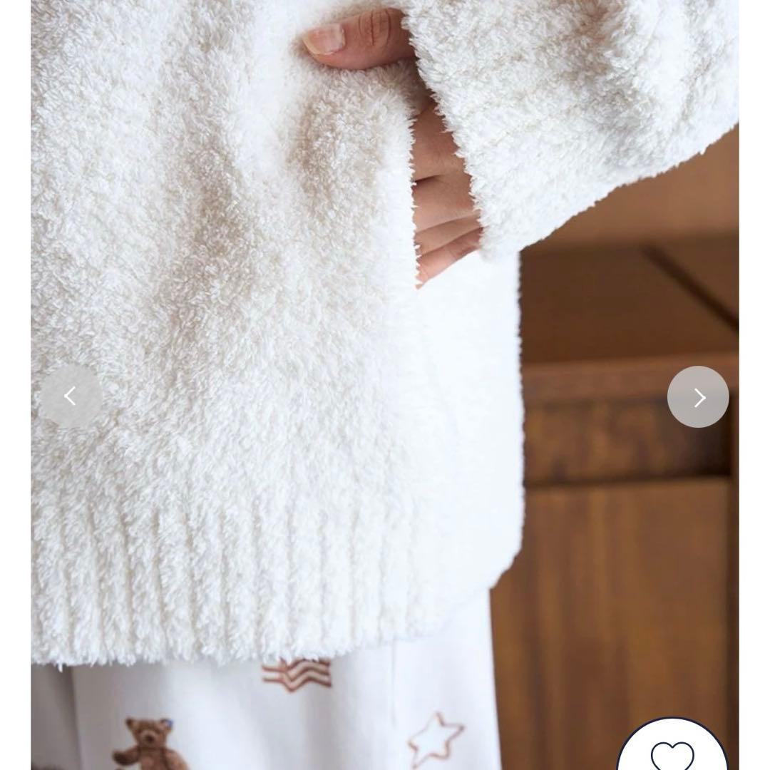 ジェラピケ　パウダージャガードカーディガン