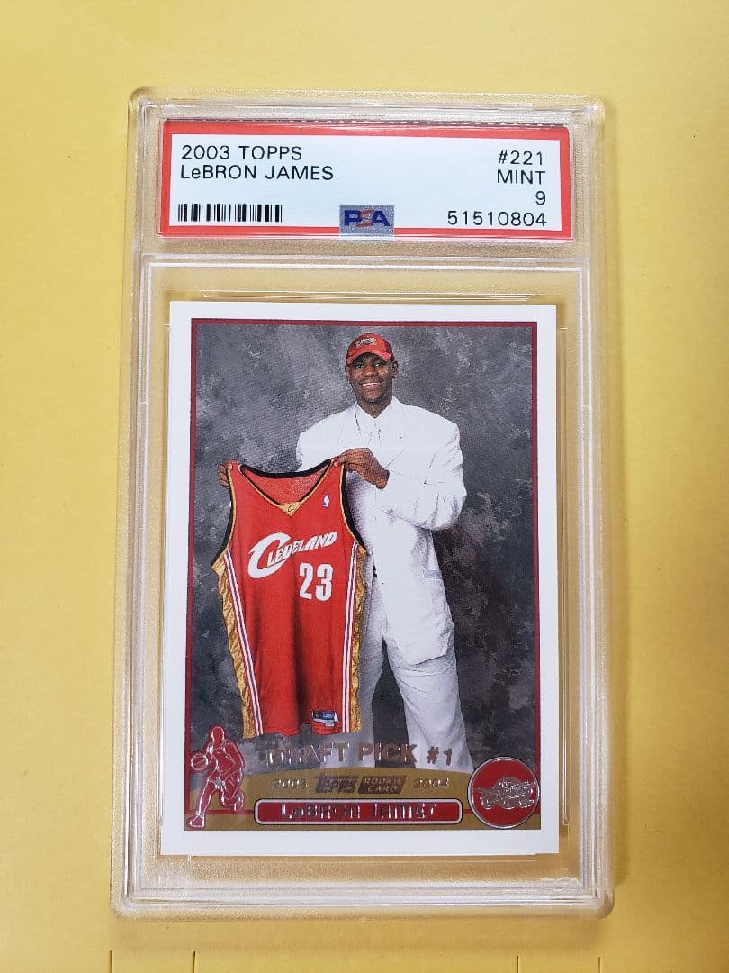 NBAカード レブロンジェームズ 2003トップス ルーキー PSA9