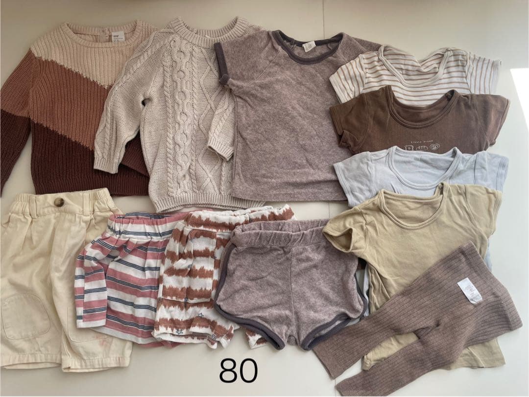 保育園着 普段着 男の子 まとめ売り 80.90.100