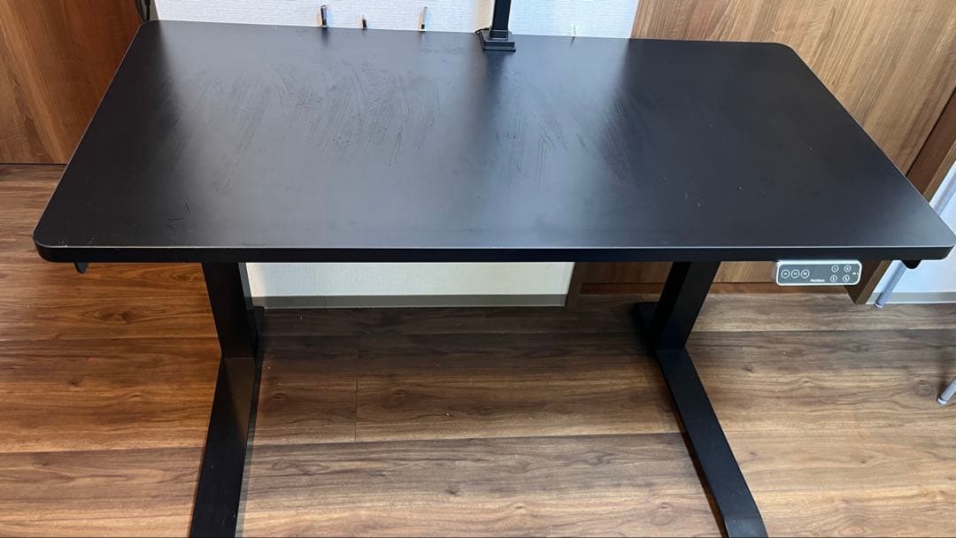 【美品】Flexispot E7 pro 昇降式デスク 黒 コ字型 120-60