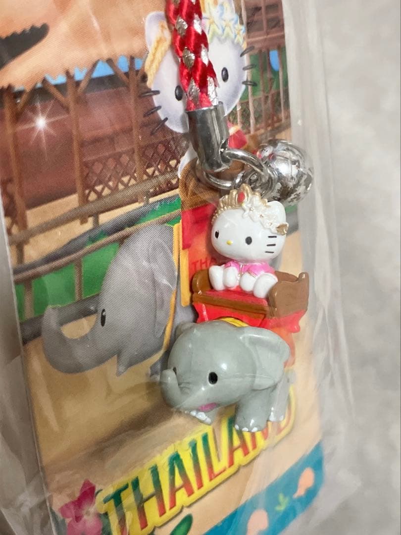 【2008年／希少】ご当地キティ タイ限定　ゾウ使い