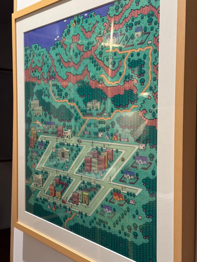 レプリカ・スクリーン　ほぼ日　MOTHER2 オネット　Lサイズ　ナチュラル