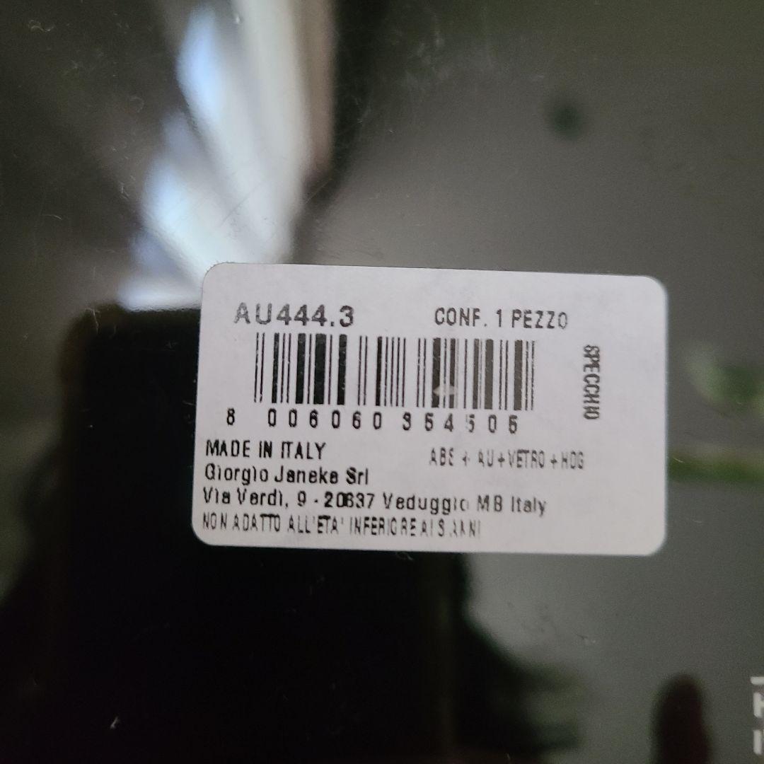 新品・未使用 イタリア正統派ブランドJänekeヤネケ 卓上ミラー443.3