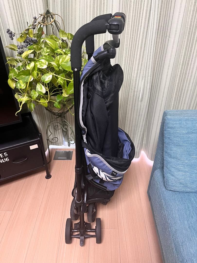 Compet ペットカート ブルー ストライプ