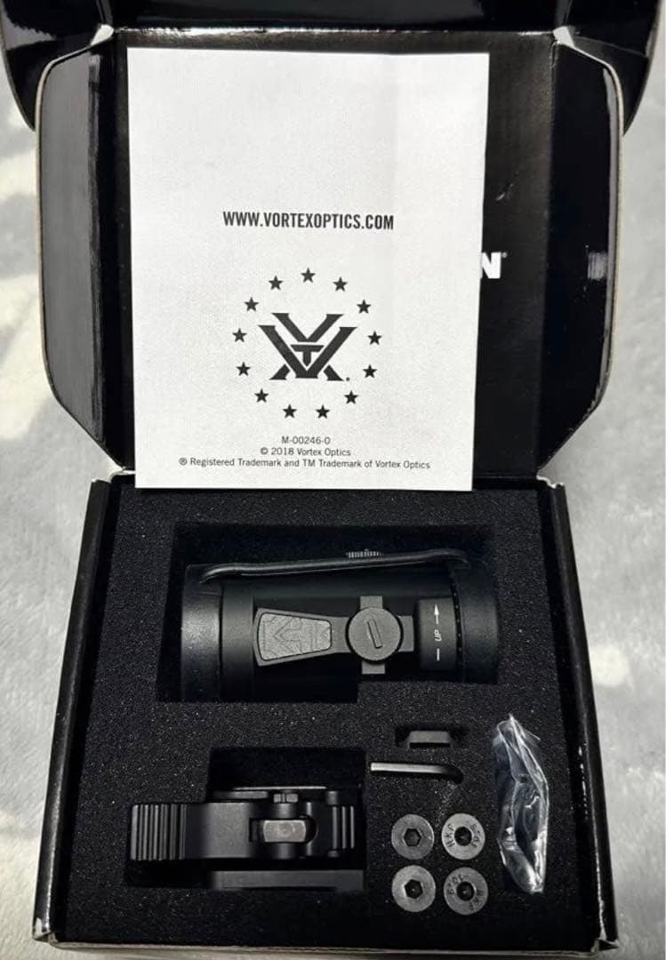 実物 VORTEX MAGNIFIER Micro 3X マグニファイア