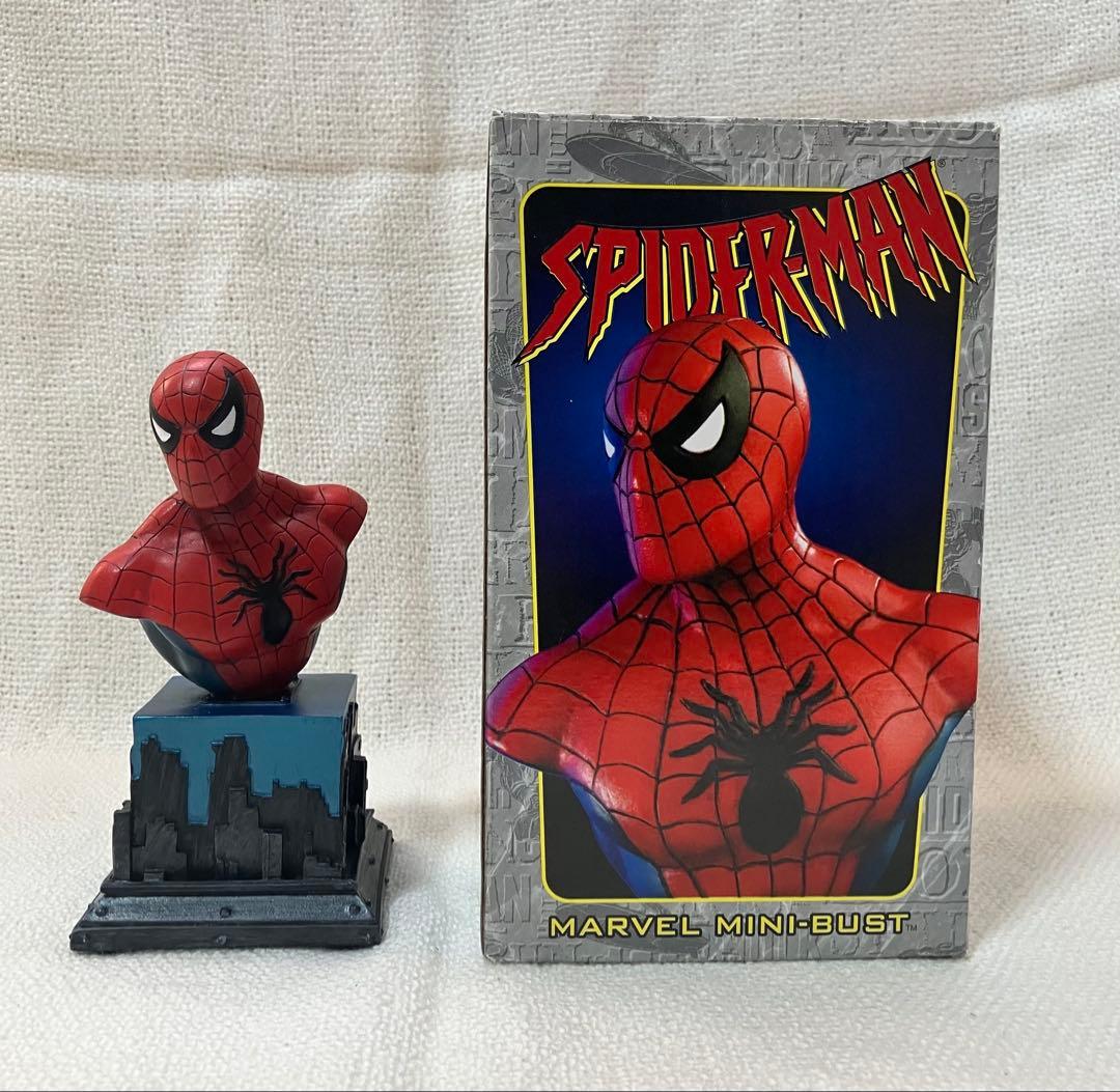 スパイダーマン「 ボウエン スパイダーマン ミニバストフィギュア 」新品