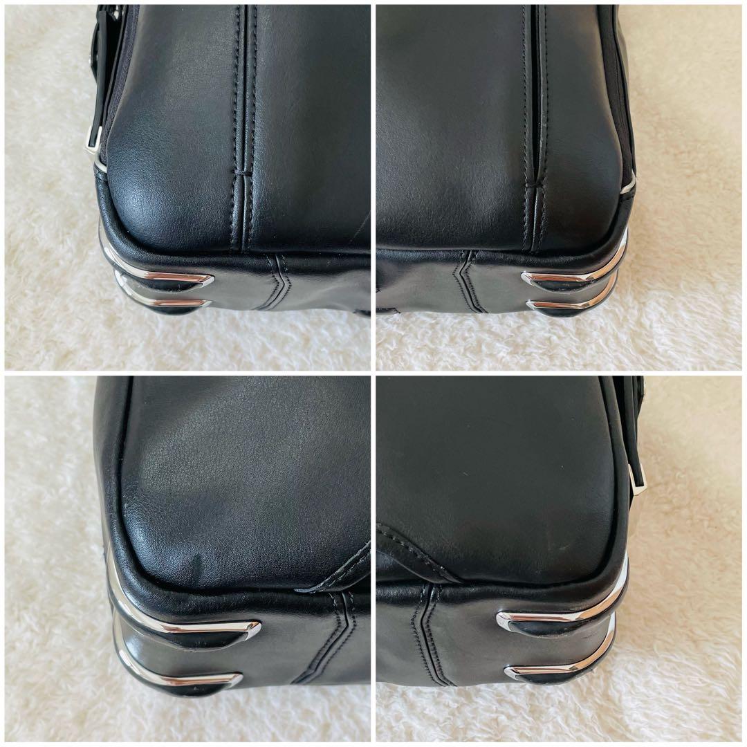 TUMI ビジネスバッグ オールレザー 2way 黒 ショルダーバッグ