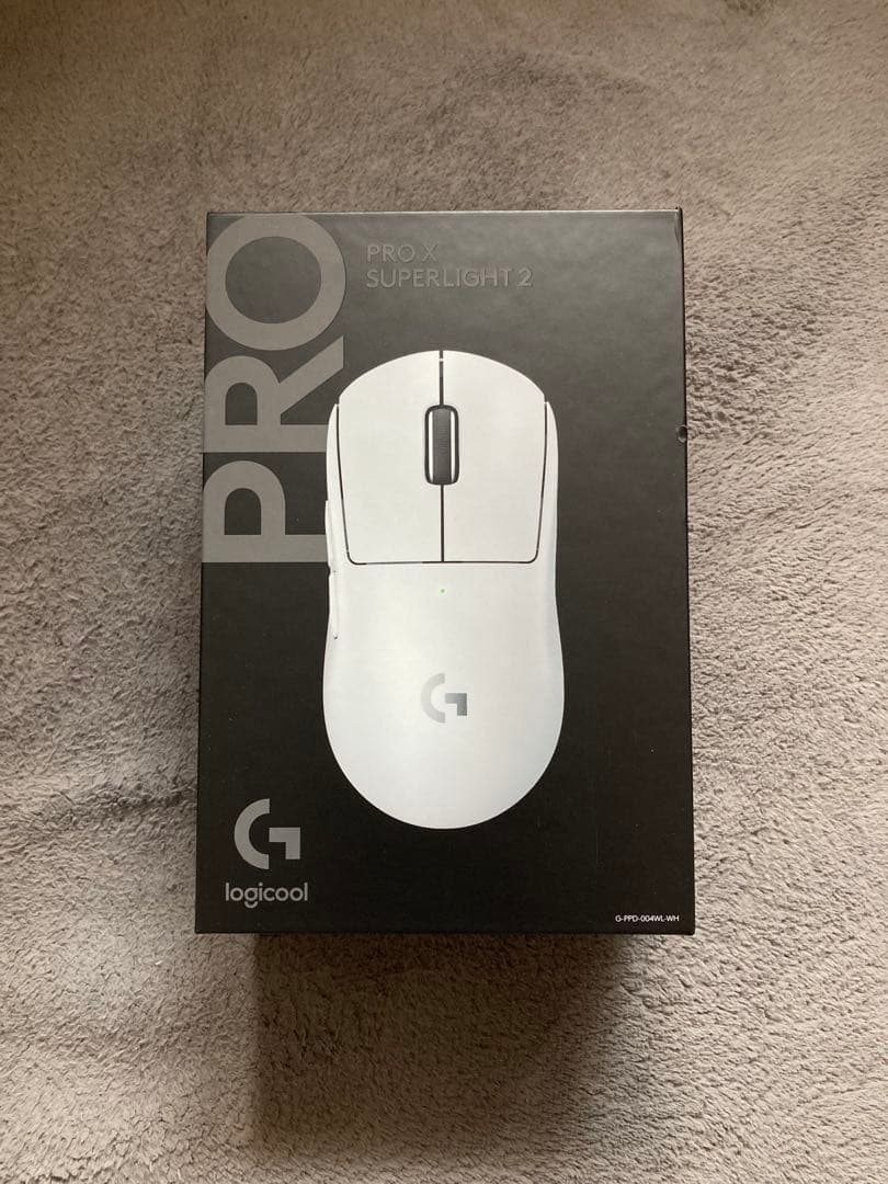 logi PRO X SUPERLIGHT 2 ワイヤレス ホワイト