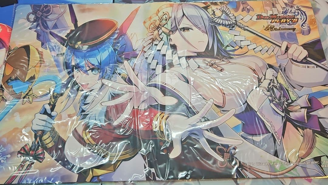 デュエプレフェス プレイマット　誣の頂 ウェディング　QED 5周年記念