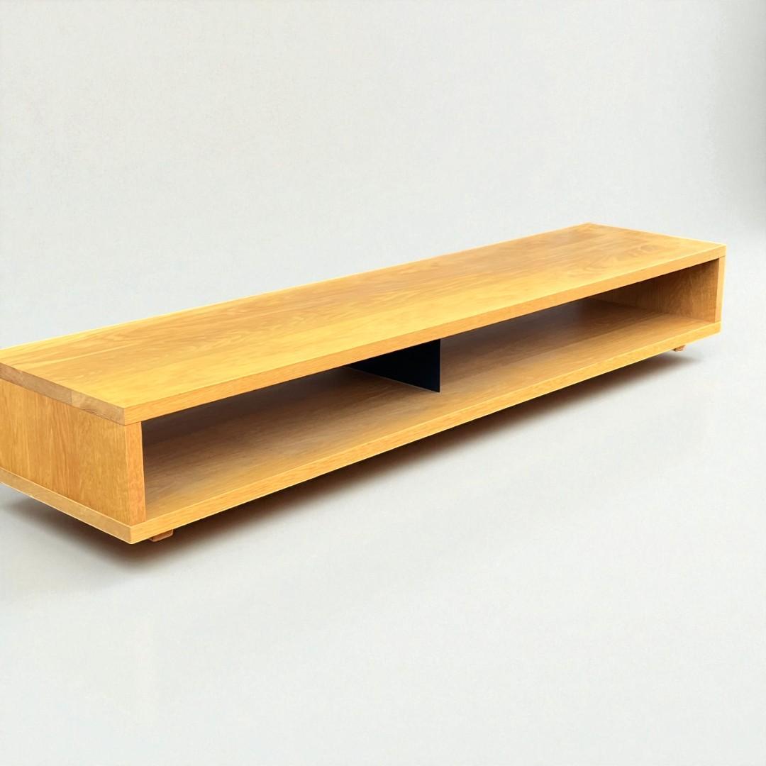 無印良品 リアルファニチャー オーク無垢材 AVボード 180cm（廃盤希少）