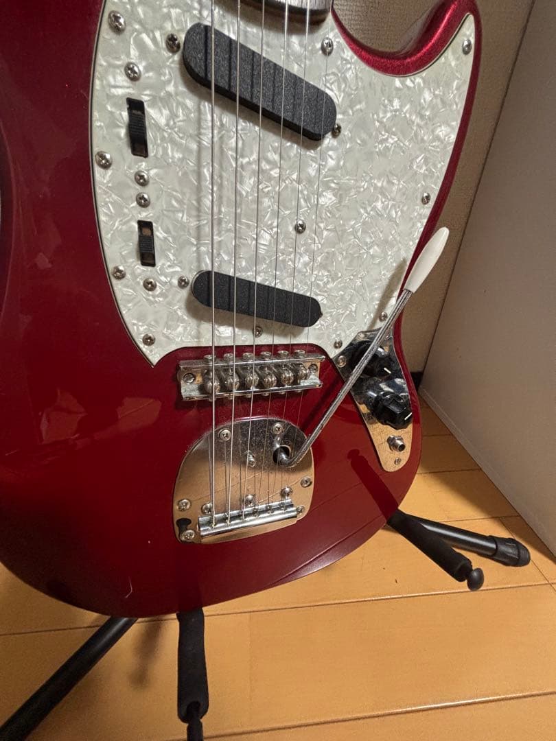Photogenic エレキギター ムスタング　赤 おまけ付き