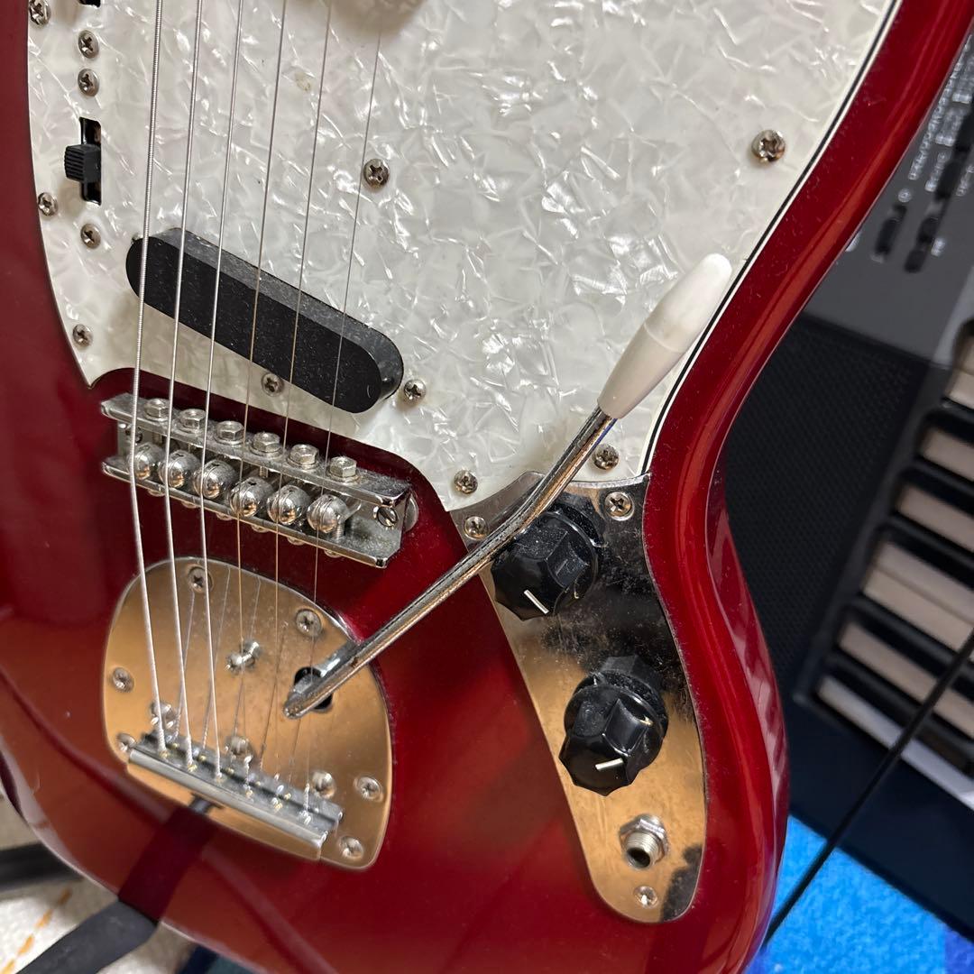 Photogenic エレキギター ムスタング　赤 おまけ付き