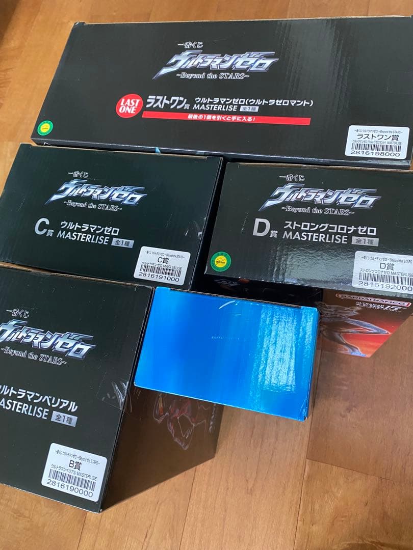 一番くじ　ウルトラマンゼロ　B賞　C賞　D賞　F賞　ラストワン賞　おまけ９点