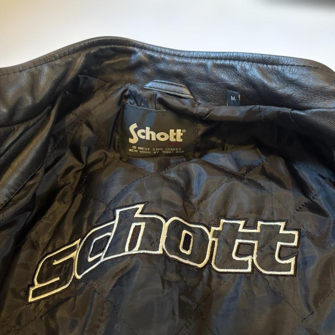 Schott シングルライダース　M