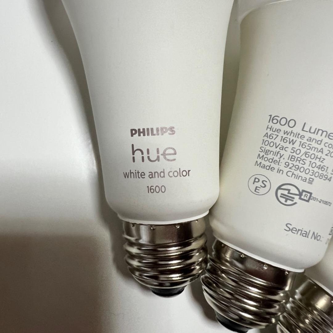 蛍光灯・電球 PHILIPS Hue White and Color / 1600lm