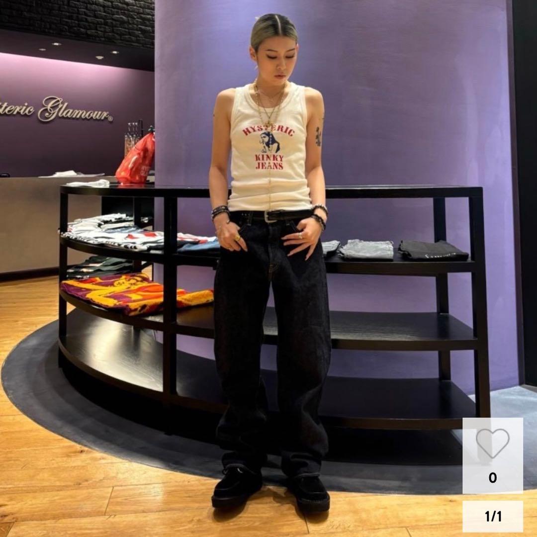 HYSTERIC GLAMOUR HYS KINKY JEANS タンクトップ