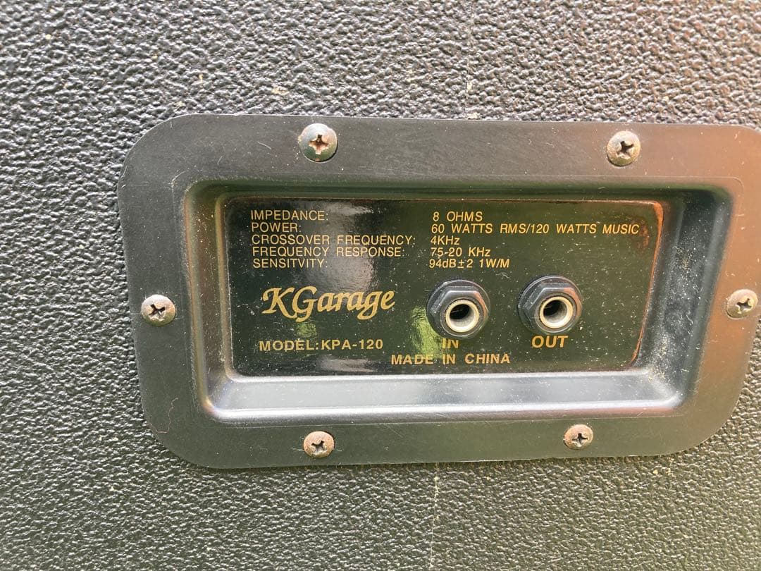 KIKUTANI K Garage KPA-120 PA セット売り
