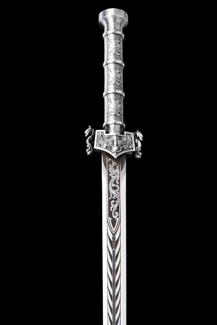 覇王の剣  古兵器 刀装具 日本刀 模造刀 居合刀 ハンド鍛造一体高マンガン鋼