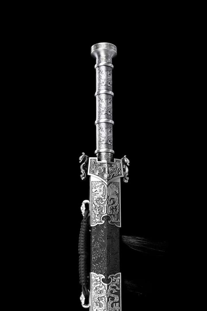 覇王の剣  古兵器 刀装具 日本刀 模造刀 居合刀 ハンド鍛造一体高マンガン鋼