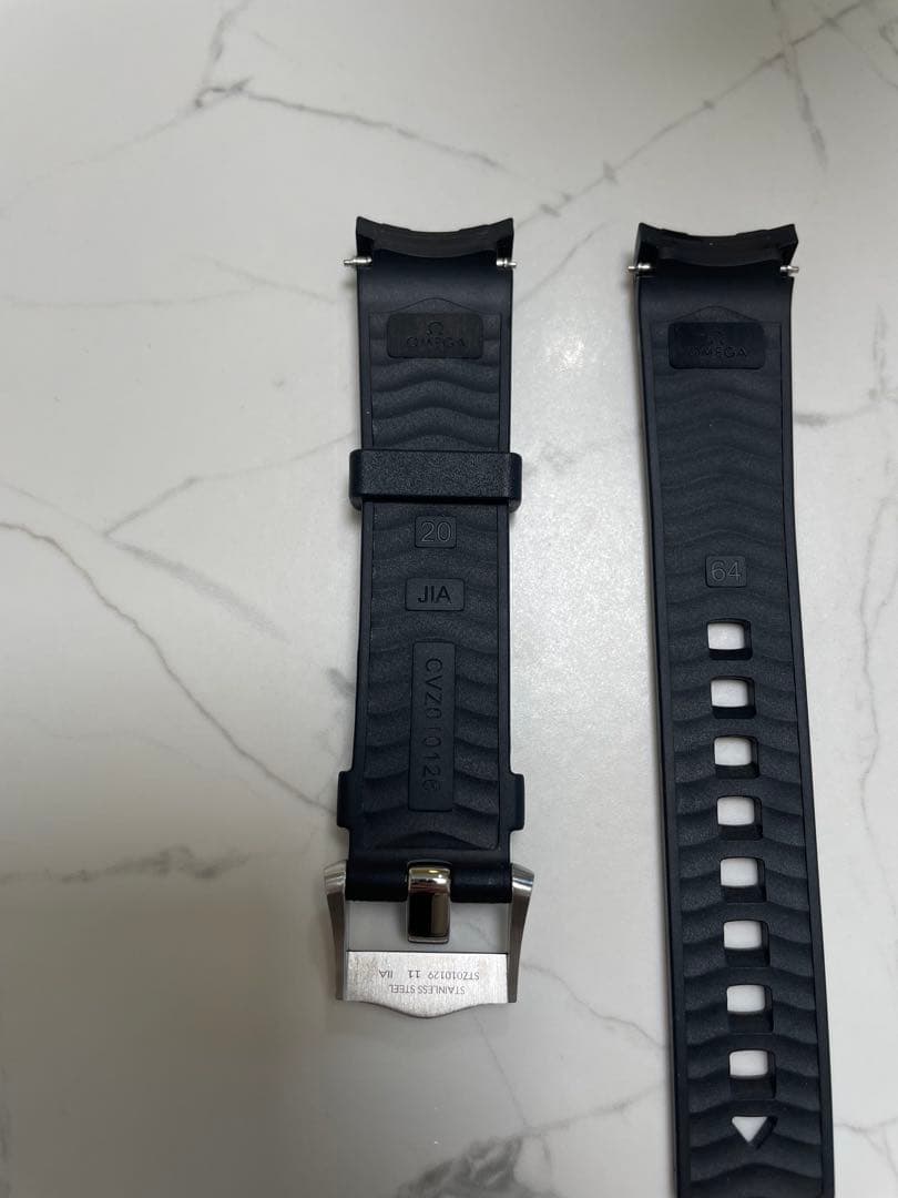 オメガシーマスターダイバー300m 純正ラバーベルト