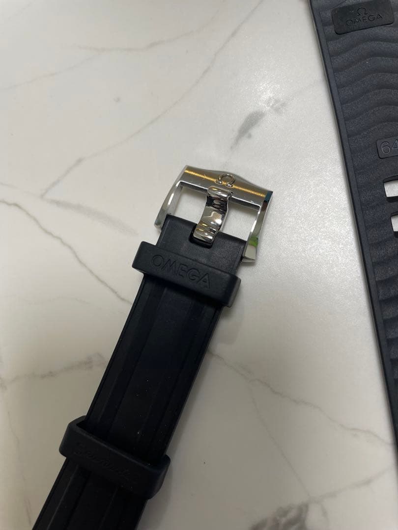 オメガシーマスターダイバー300m 純正ラバーベルト