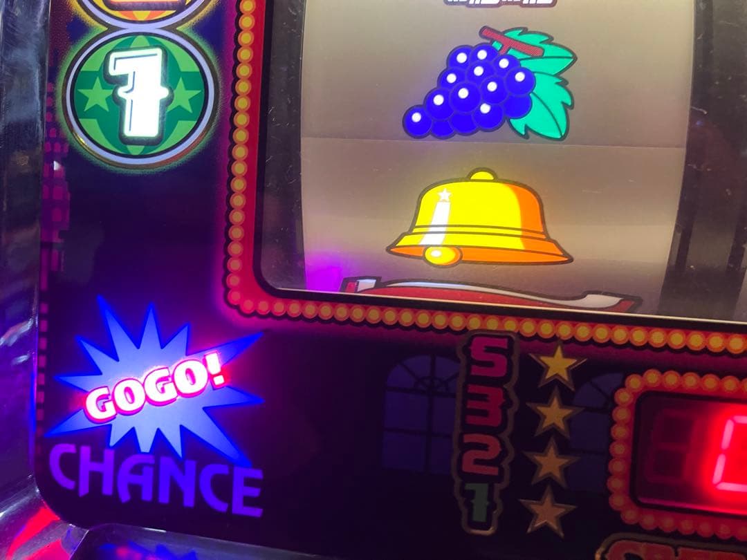 パチスロ実機　ファンキージャグラー　不要機付き