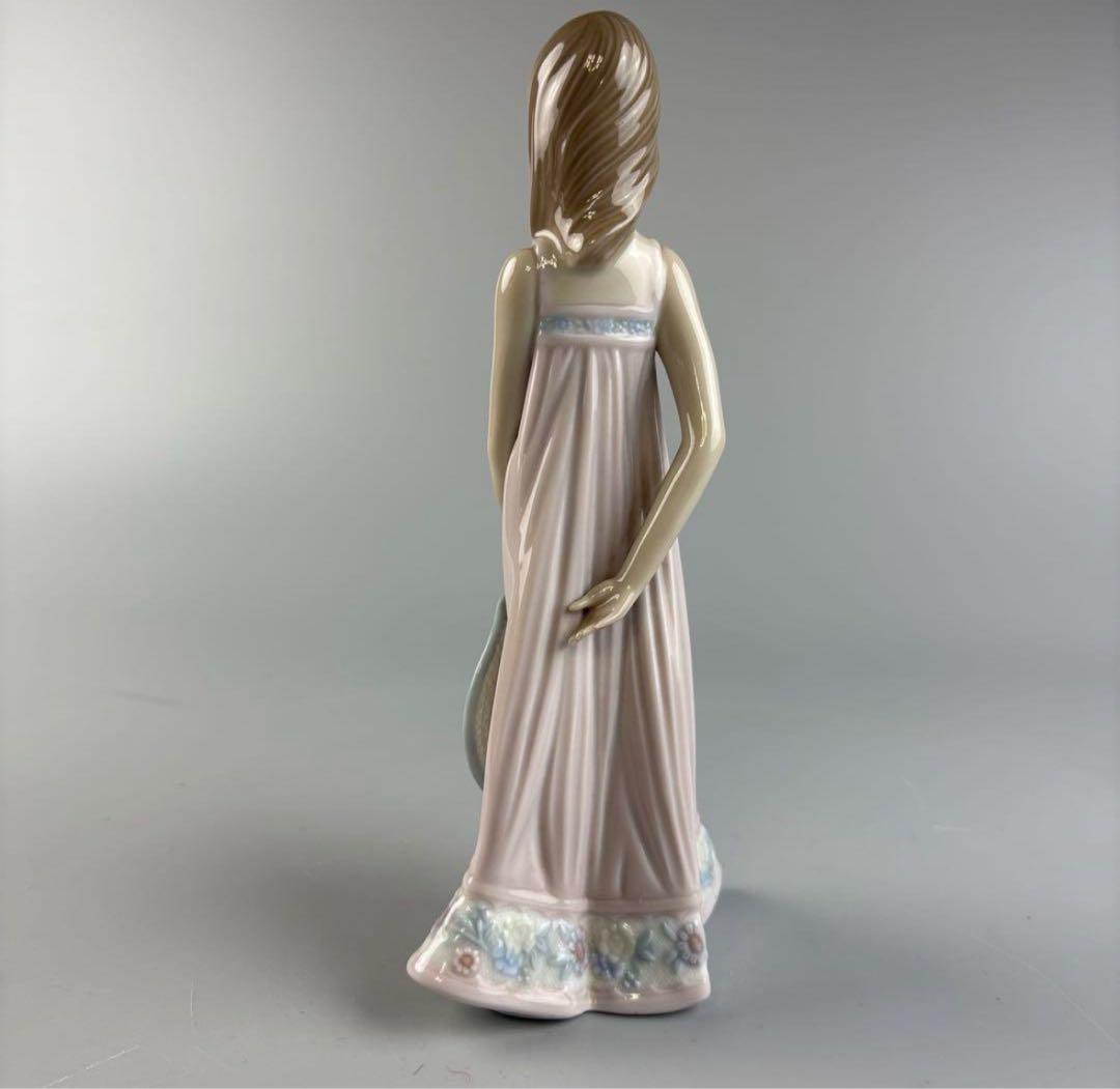 LLADRO リヤドロ 夏の陽ざし 少女 フィギュリン 陶器 置物