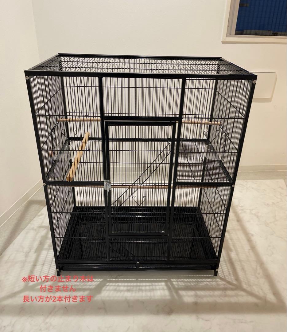 鳥かご 金属製大型のバードケージ オウム、オカメインコ、ラブバード　豪華希少大型