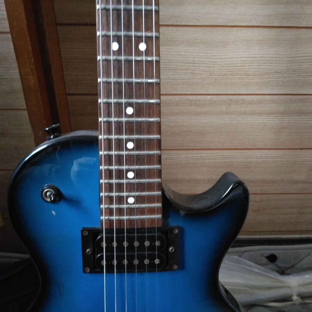 シャーベルレスポールブルーバースト