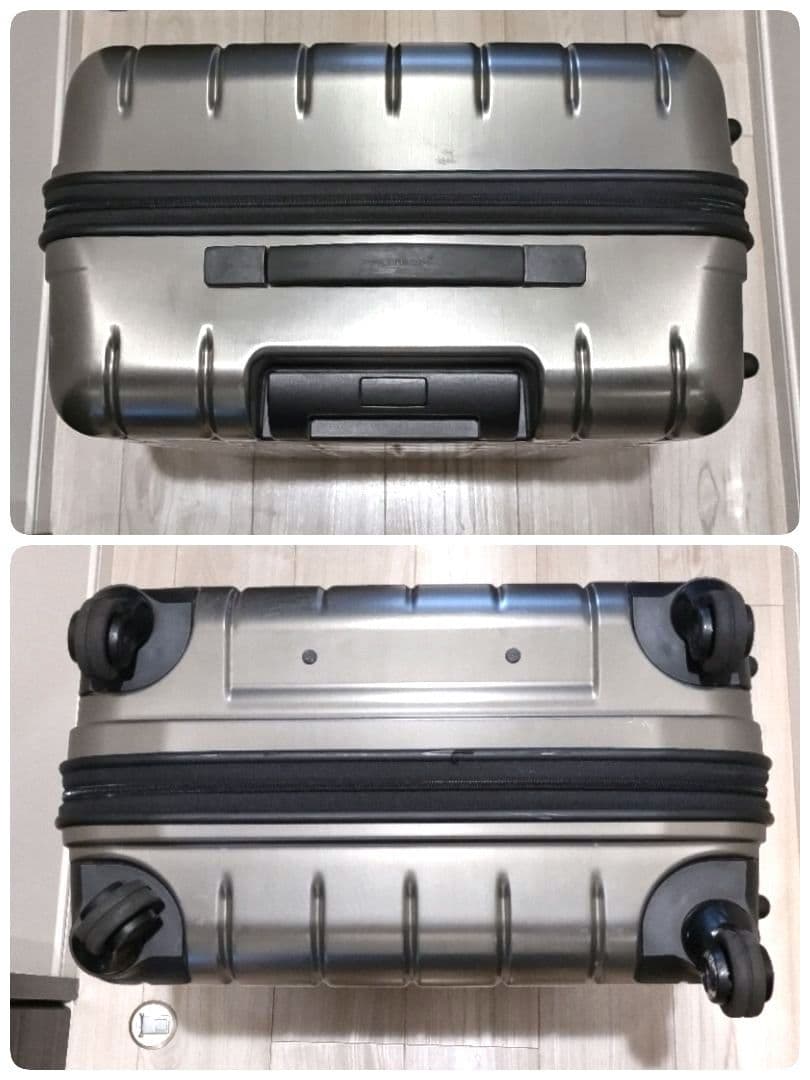 プロテカ キャリーケース　360s 　61L　メタリック