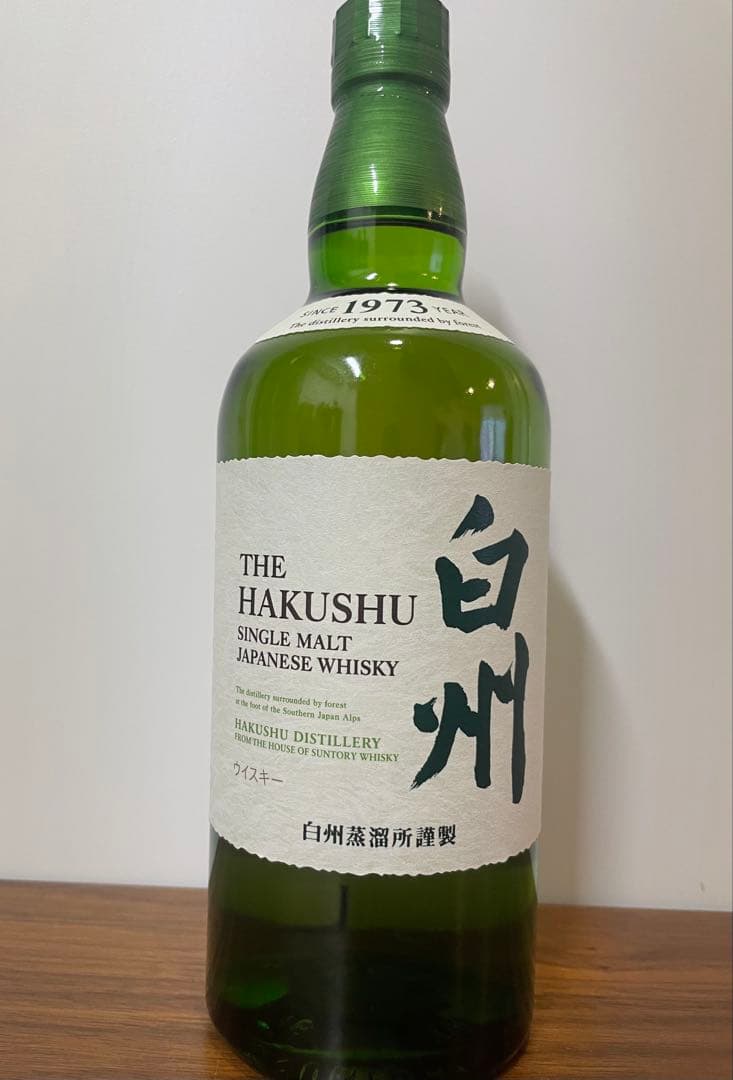 THE HAKUSHU シングルモルトウイスキー 700ml（箱無し）