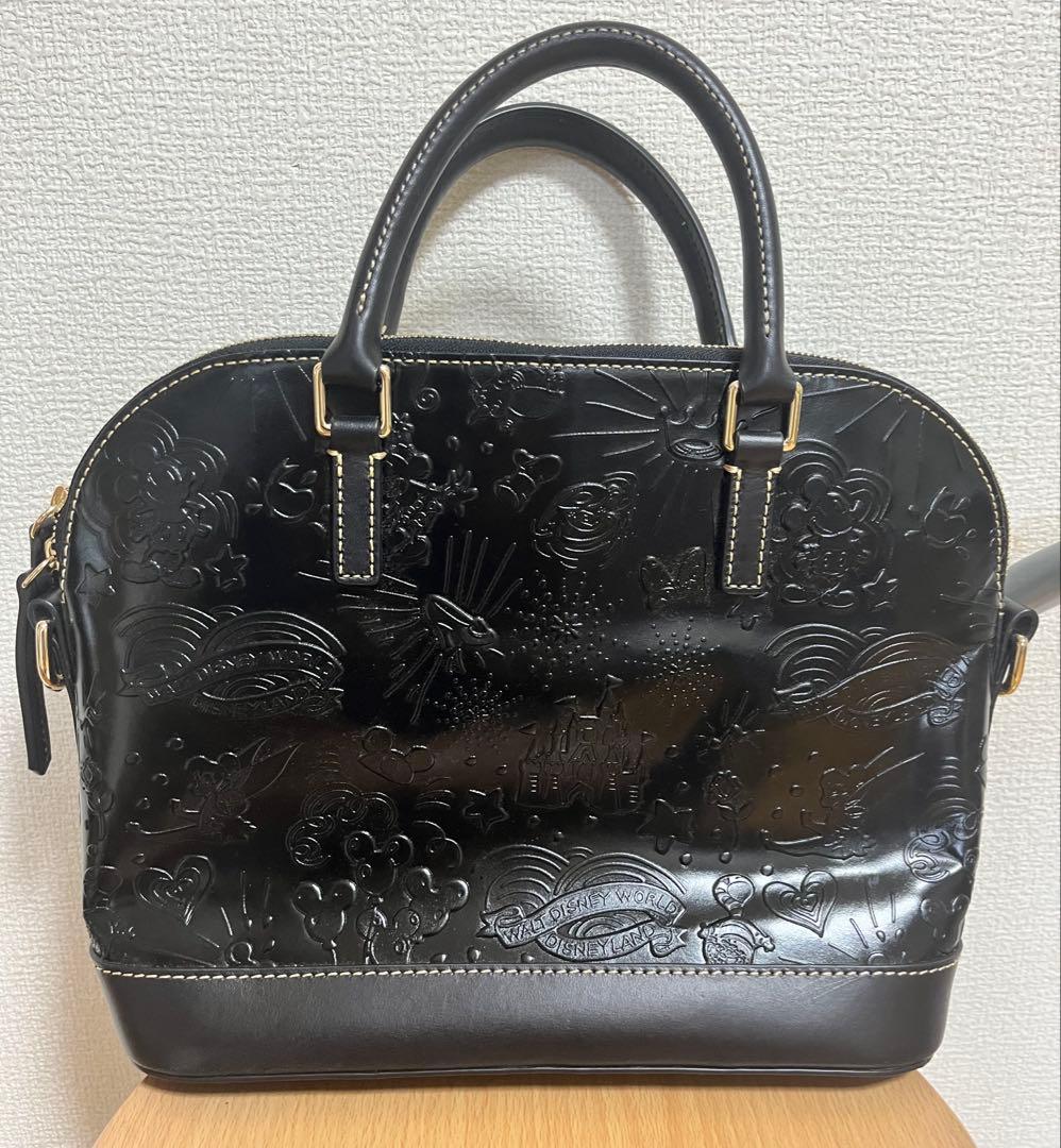 ドゥーニー&バーク　ディズニー コラボ　ハンドバッグ　ミッキー 美品　ショルダー