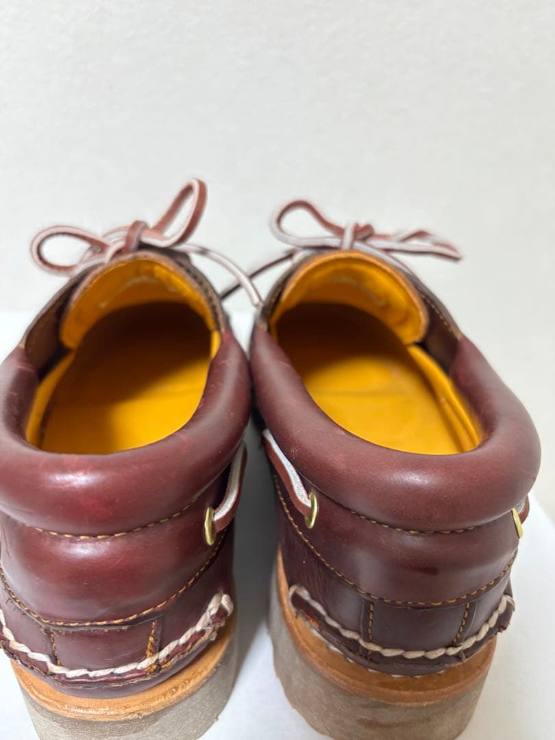 Timberland 3eye バーガンディ　実質27㌢前後です‼️