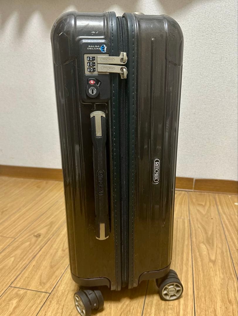 Salsa Deluxe ブラウン　4輪キャリーケース